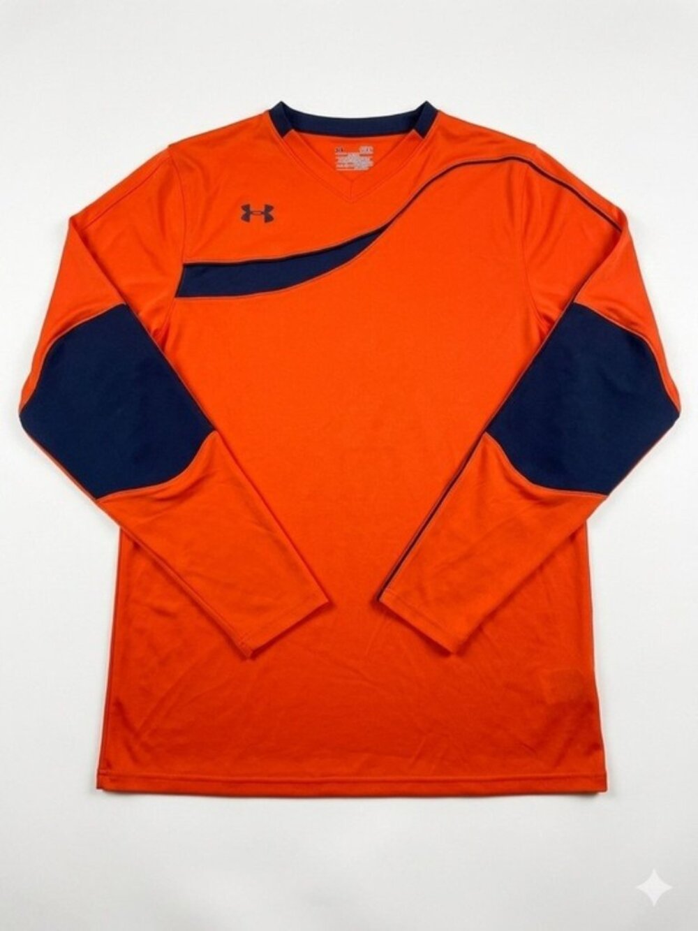 Under Armour HeatGear Goalie Jersey Long Sleeve Soccer Shirt Adult Large L